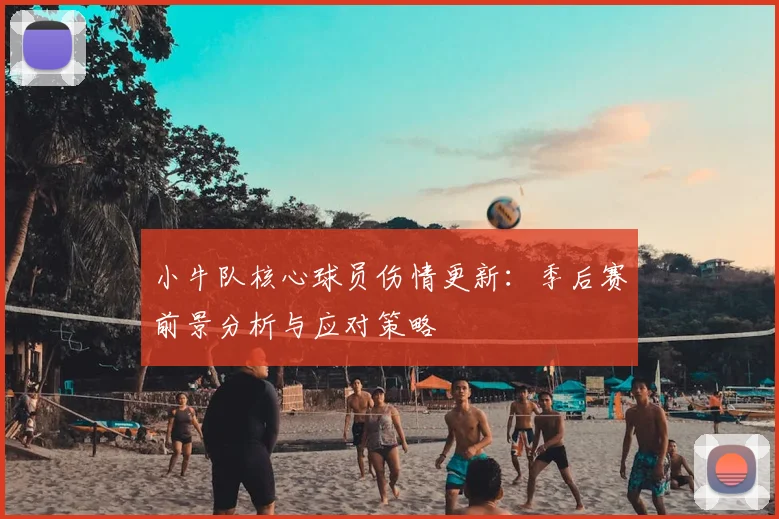 小牛队核心球员伤情更新：季后赛前景分析与应对策略